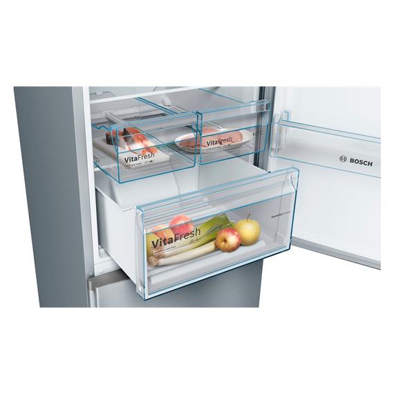 Bosch KGN36VIEA Combi 186X60 Cm Acero