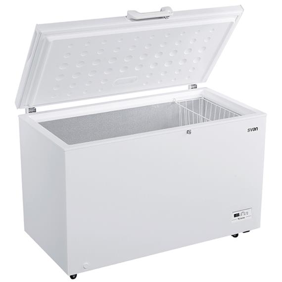 Svan  SCH4000FDC Congelador 400L 85x130x70,5cm DISPLAY DC A+/F