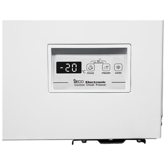 Svan  SCH4000FDC Congelador 400L 85x130x70,5cm DISPLAY DC A+/F