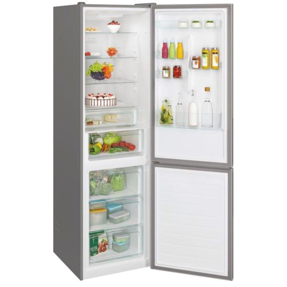 Candy CNCQ2T618EX 185x60 Frigorifico N/F Inox EF.E