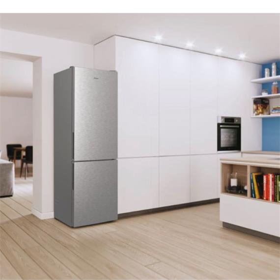 Candy CNCQ2T618EX 185x60 Frigorifico N/F Inox EF.E