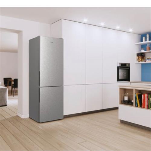 Candy CNCQ2T618EX 185x60 Frigorifico N/F Inox EF.E