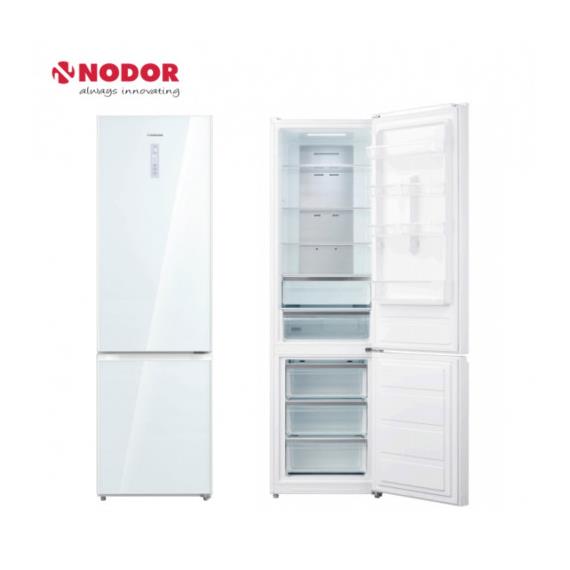 Nodor Norfrost HAIL 200 NF GSW/A 200x60cm Frigo Display Cristal Blanco EF.E