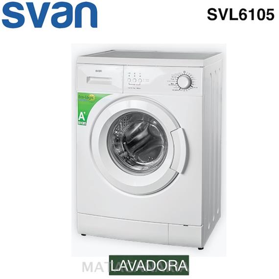 SVAN SVL6105 6KG 1000RPM A+ LAVADORA