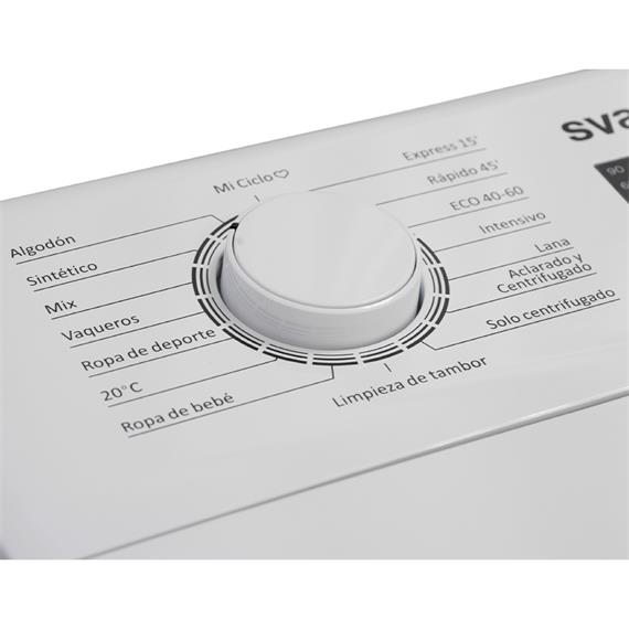 Svan SLCS8300CI Lavadora 8kg 1300rpm Display