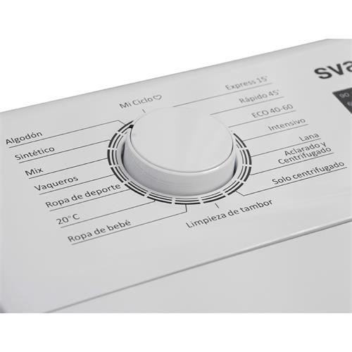 Svan SLCS8300CI Lavadora 8kg 1300rpm Display