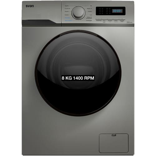 Svan SL8400DIDVBX Lavadora 8kg 1400rpm Inox Display