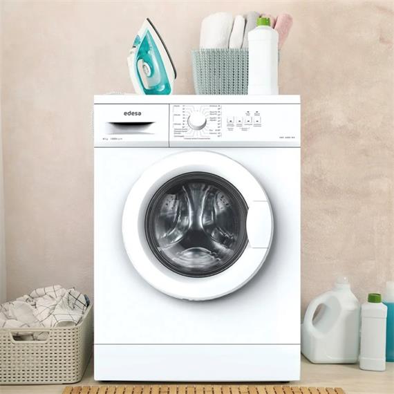 Edesa EWF-6000 WH Lavadora 6kg 1000 rpm EF.D
