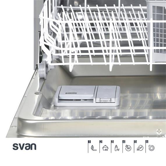 Svan SVJI604 Lavavajillas Integración 60cm 12C Blanco