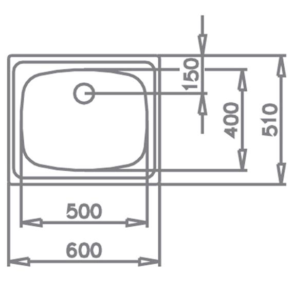 Teka L Universe 60 T-XP 1 1/2C Fregadero (115070001)