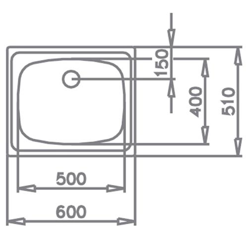 Teka L Universe 60 T-XP 1 1/2C Fregadero (115070001)