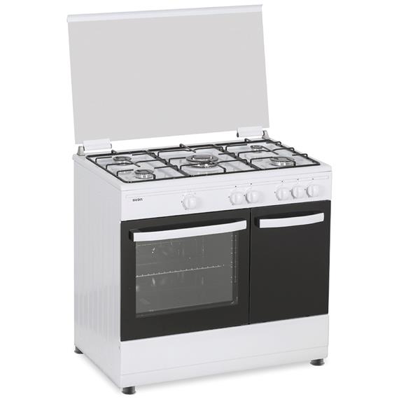 Svan SKGW5900PB Cocina Gas 87,6X89,7X62,7 59L Blanco