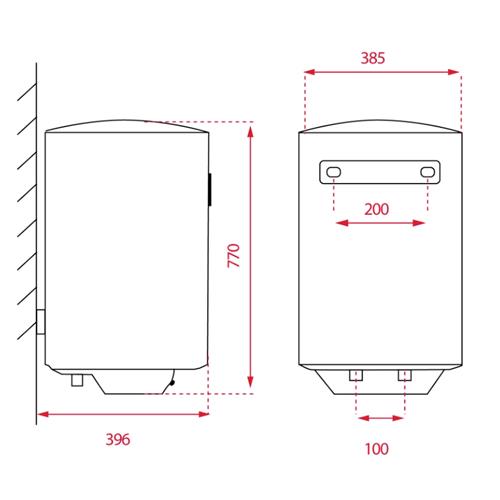 Teka EWH50C Termo 50L Vertical