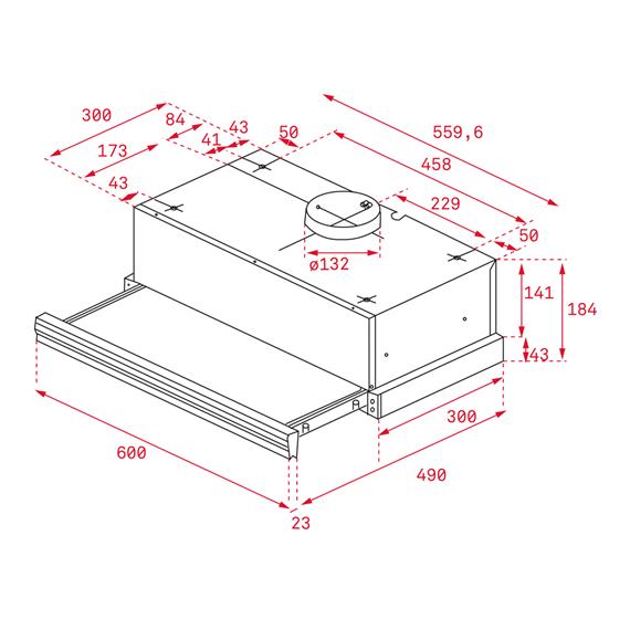 TEKA CNL6415 CAMPANA PLUS INOX