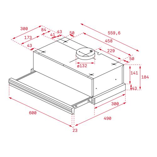 TEKA CNL6415 CAMPANA PLUS INOX