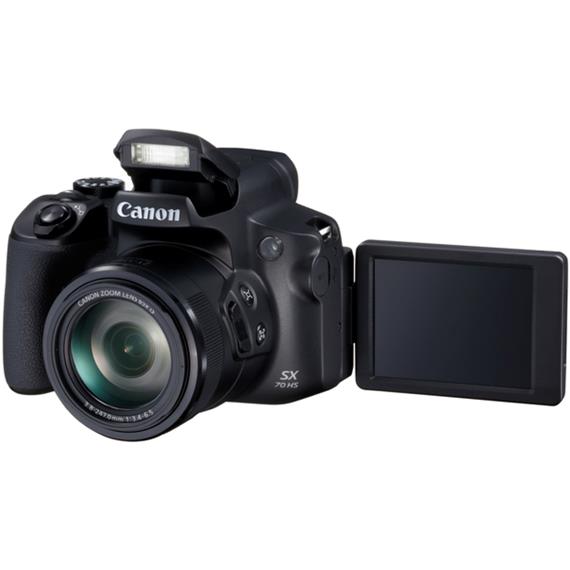 Canon Powershot SX70 HS 65X ZOOM 4K ULTRA HD Negra