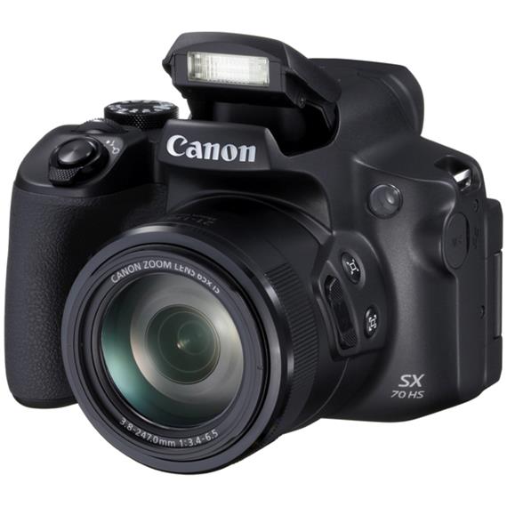 Canon Powershot SX70 HS 65X ZOOM 4K ULTRA HD Negra