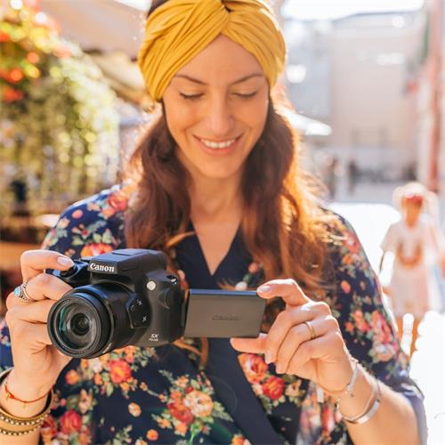Canon Powershot SX70 HS 65X ZOOM 4K ULTRA HD Negra