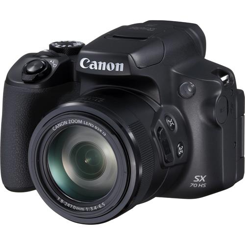 Canon Powershot SX70 HS 65X ZOOM 4K ULTRA HD Negra