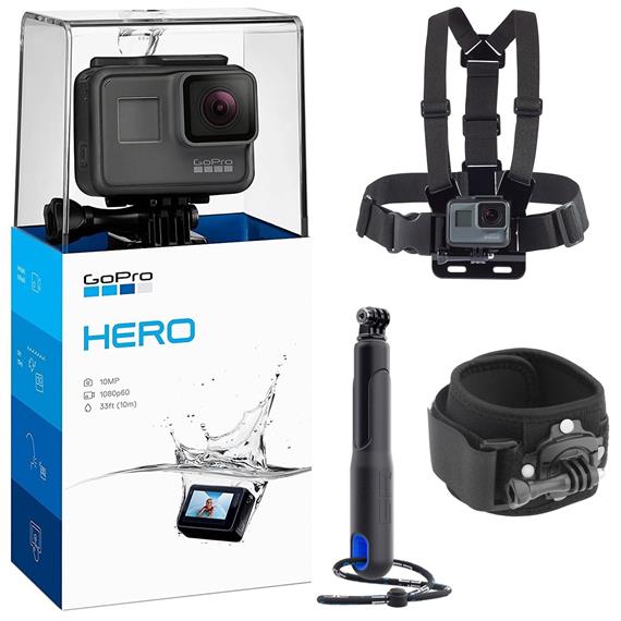 GoPro Hero Cámara Deportiva Full HD, WiFi pantalla táctil