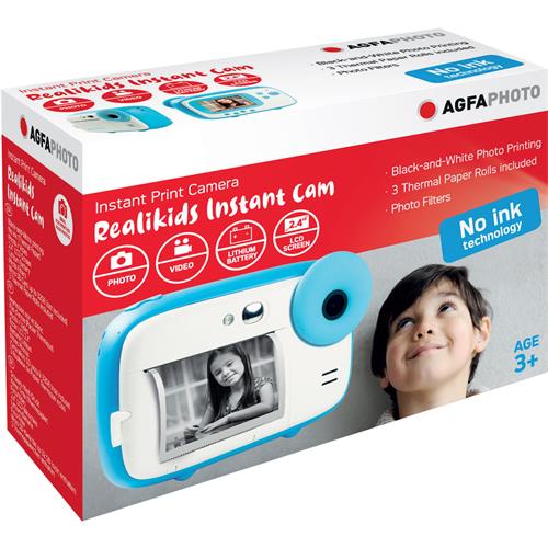 Agfa Cámara Instantánea con papel Térmico Azul