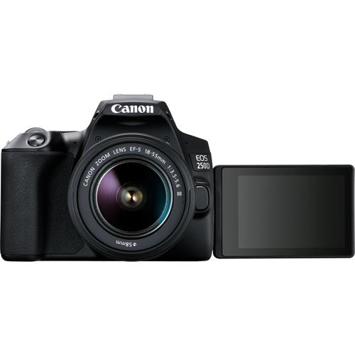 Canon EOS 250D  EF-S 18-55mm DCIII con Funda y Tarjeta