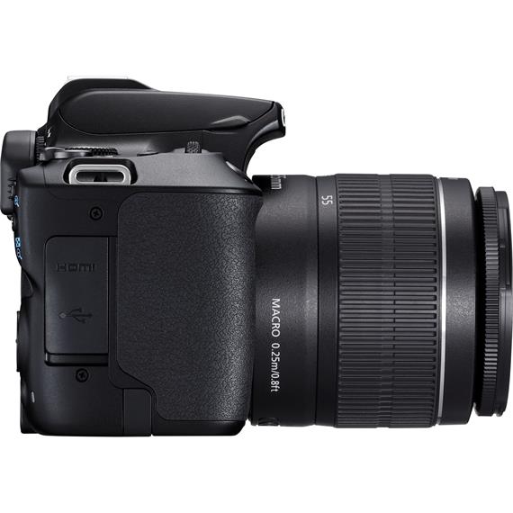 Canon EOS 250D  EF-S 18-55mm DCIII con Funda y Tarjeta