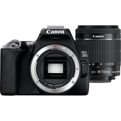 Canon EOS 250D  EF-S 18-55mm DCIII con Funda y Tarjeta