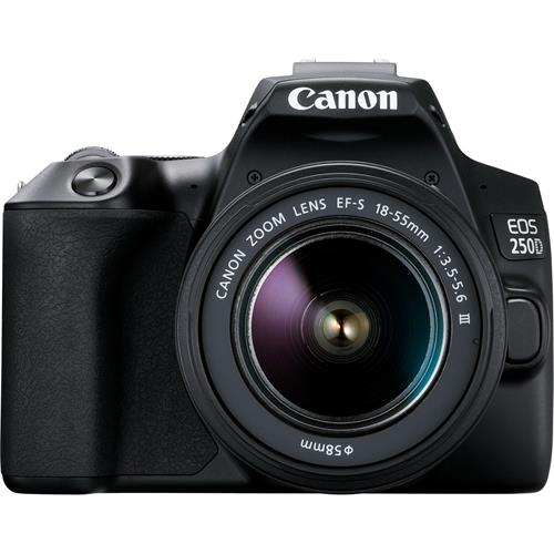 Canon EOS 250D  EF-S 18-55mm DCIII con Funda y Tarjeta