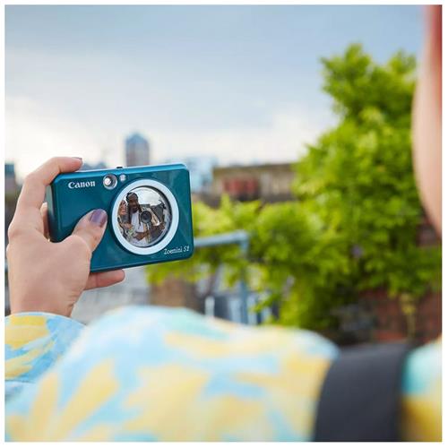 CANON Zoemini S2 Cámara Instantánea verde azulado