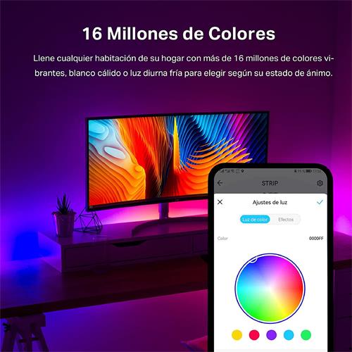 Tp-Link Tapo L900-5 Tira Luz Inteligente Wi-Fi 5m Multicolor