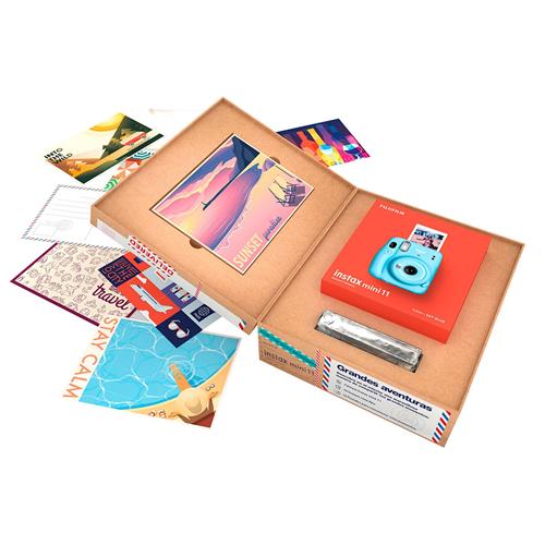 Fujifilm Instax Mini 11  Kit Verano 2022 Azul Sky