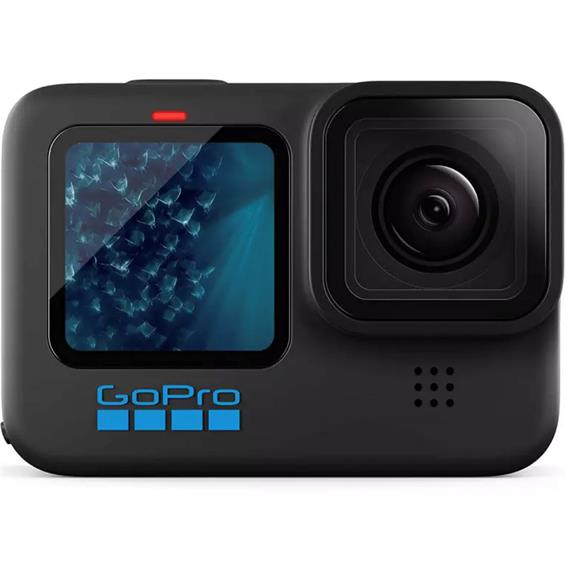 GoPro Hero 11 Black  Cámara de Acción 5.3K 24.7Mp 10 Metros (CHDHX-112-RW)