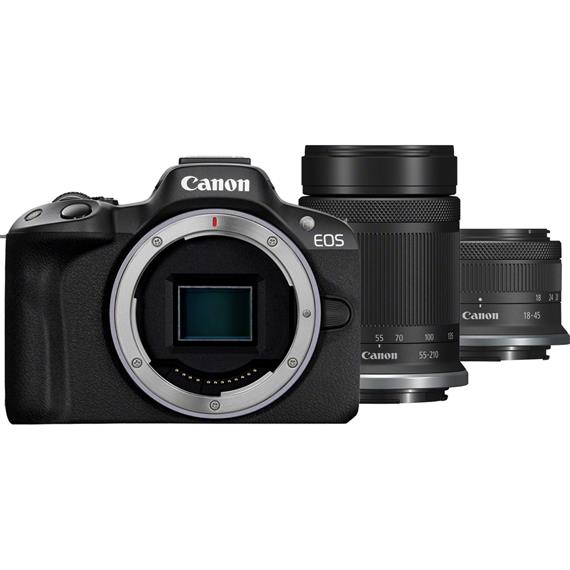 Canon EOS R50 + RF-S 18-45 MM IS STM + RF-S 55-210 MM IS STM