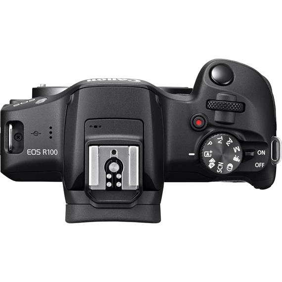 Canon Eos R100+RFS 18-45mm F4.5-6.3 IS STM KIT