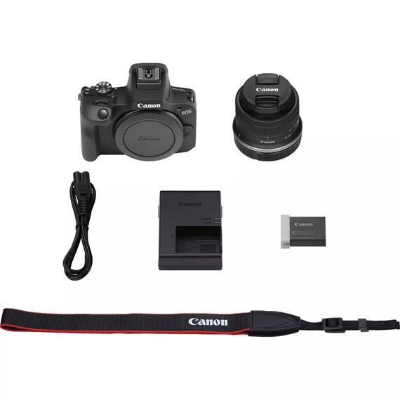 Canon Eos R100+RFS 18-45mm F4.5-6.3 IS STM KIT