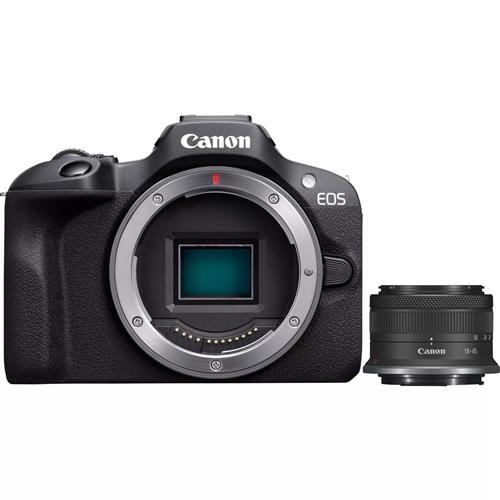 Canon Eos R100+RFS 18-45mm F4.5-6.3 IS STM KIT