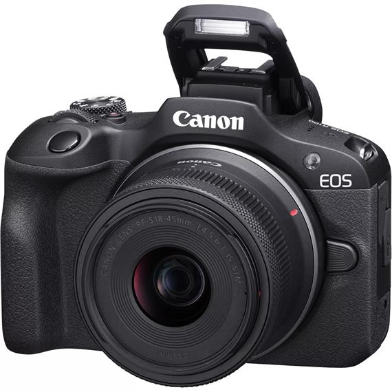 Canon Eos R100+RFS 18-45mm F4.5-6.3 IS STM KIT