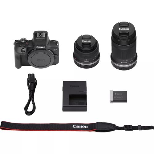 Canon EOS R100 + RF-S 18-45mm IS STM + RF-S 55-210mm IS STM