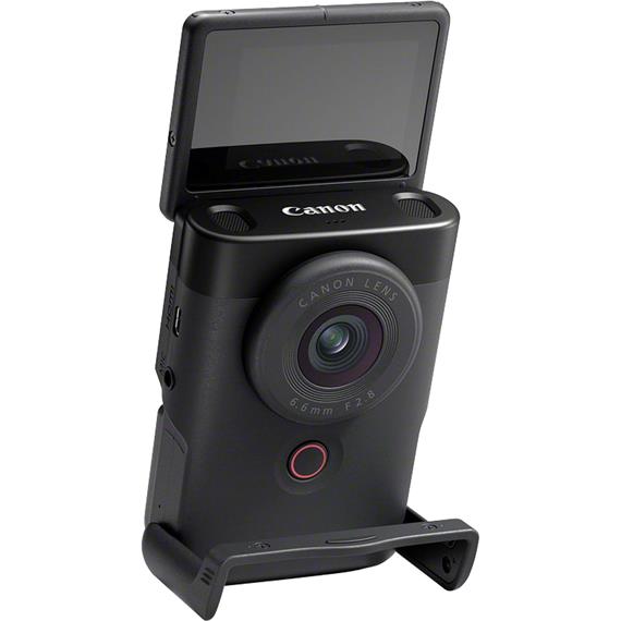 Canon PowerShot V10 Kit Vlogging Avanzado Video Cámara Negra