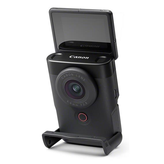 Canon PowerShot V10 Kit Vlogging Avanzado Video Cámara Negra
