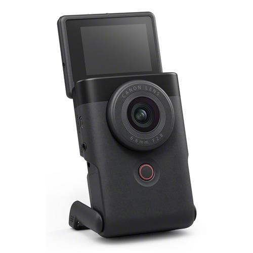 Canon PowerShot V10 Kit Vlogging Avanzado Video Cámara Negra