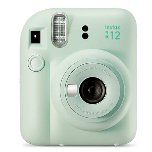 Fujifilm Instax Mini 12 Cámara Instantánea Mint Green + 10 Fotos y 3 Marcos