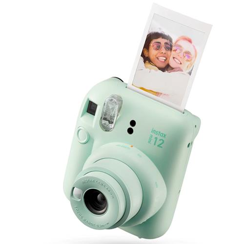 Fujifilm Instax Mini 12 Cámara Instantánea Mint Green + 10 Fotos y 3 Marcos