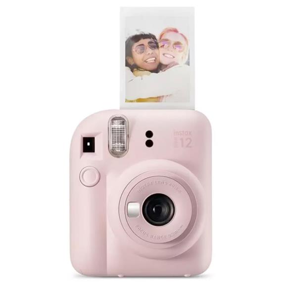 Fujifilm Instax Mini 12 Cámara Instantánea Blossom Pink + 10 Fotos y 3 Marcos
