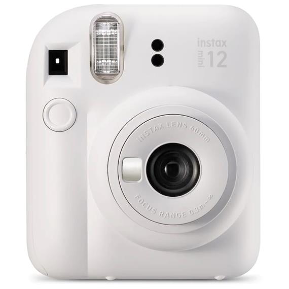 Fujifilm Instax Mini 12 Cámara Instantánea Clay White+ 10 Fotos y 3 Marcos