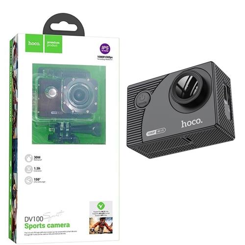 Hoco DV100 Cámara Deportiva Full HD Incluye Carcasa y 10 Accesorios