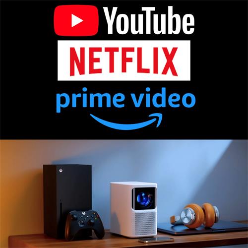 Emotn N1 Proyector Full HD con 500 lúmenes y licencia oficial Netflix