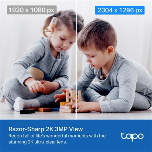 Tp-Link Cámara Wi-Fi Vigilancia 2K 360º  (Tapo TC71)