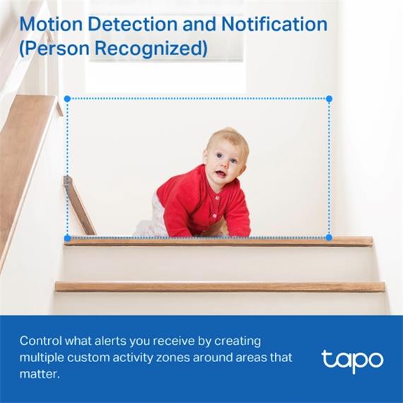 Tp-Link Cámara Wi-Fi Vigilancia 2K 360º  (Tapo TC71)